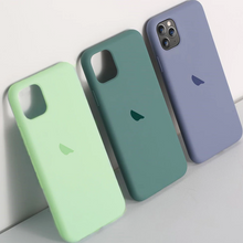 Load image into Gallery viewer, iPhone 12 Pro Max Luxury Silicone Jelly Back Case- Pine Green
