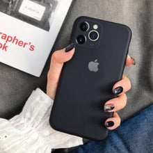 Load image into Gallery viewer, Luxurious Silicone iPhone Logo Case for iPhone 11 Series
