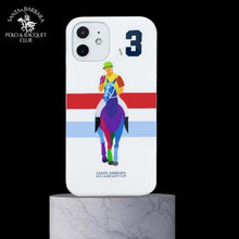 Load image into Gallery viewer, iPhone 12 Mini Santa Barbara Polo Racquet Jockey Back Case
