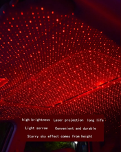 Load image into Gallery viewer, Star Sky Decoration Ambience Laser Light Micro USB Projector
