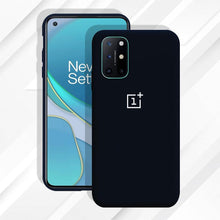 Load image into Gallery viewer, OnePlus 8T Luxury Ogee Silicone Jelly Back Case- Black
