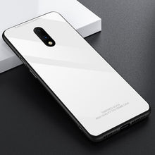 Load image into Gallery viewer, OnePlus 7 Pro Glass Hard Ultra High Protection Case- White
