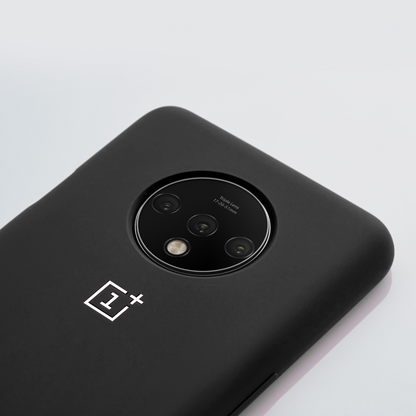 OnePlus 7T Luxury Silicone Jelly Ultra Protection Back Case- Black