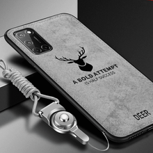 Load image into Gallery viewer, OnePlus 8T Cloth Deer Pattern Inspirational Soft Case- Grey
