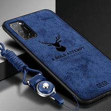 Load image into Gallery viewer, OnePlus 8T Cloth Deer Pattern Inspirational Soft Case- Blue
