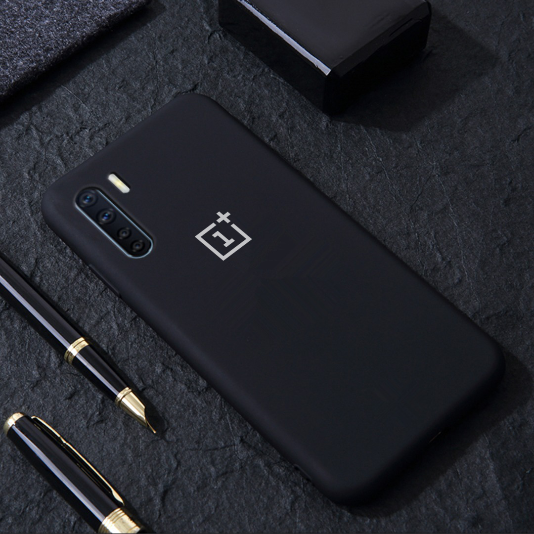 OnePlus Nord Luxury Ogee Silicone Jelly Back Case- Black