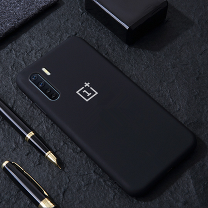 OnePlus Nord Luxury Ogee Silicone Jelly Back Case- Black