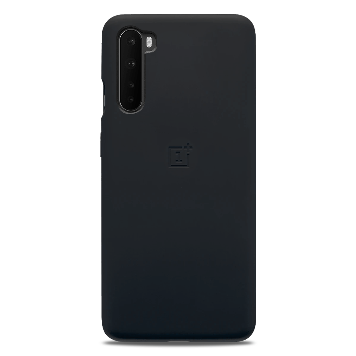 OnePlus Nord Luxury Ogee Silicone Jelly Back Case- Black