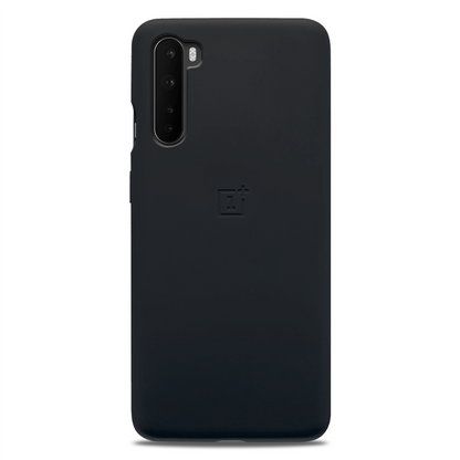 OnePlus Nord Luxury Ogee Silicone Jelly Back Case- Black
