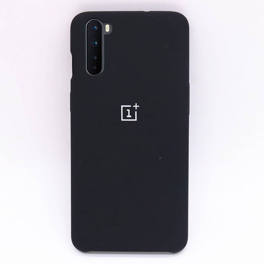 OnePlus Nord Luxury Ogee Silicone Jelly Back Case- Black