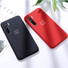 Load image into Gallery viewer, OnePlus Nord Luxury Ogee Silicone Jelly Back Case- Red
