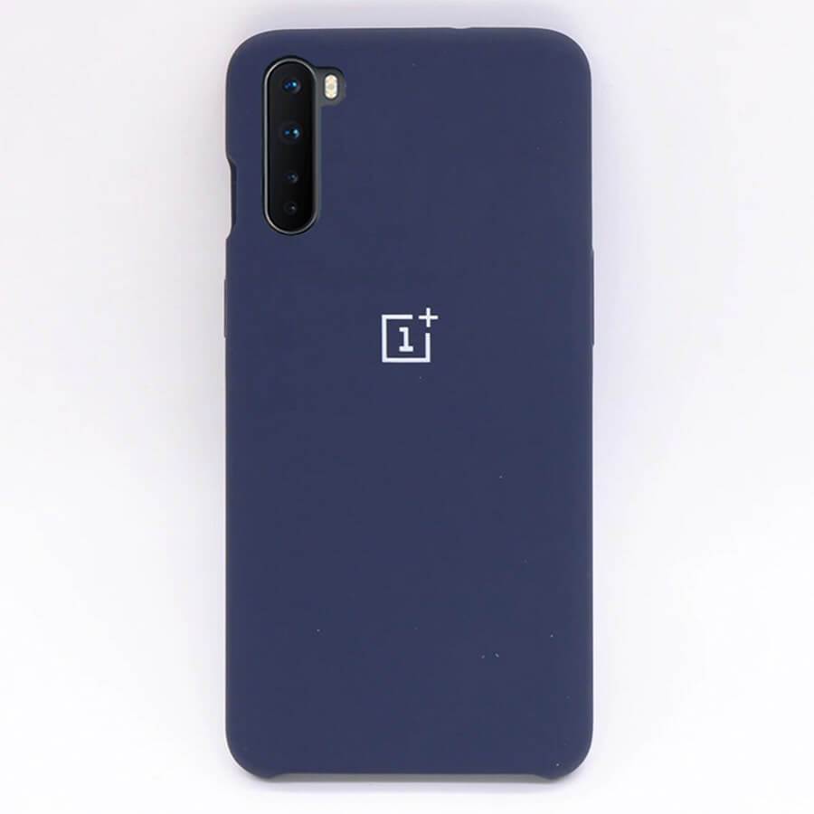 OnePlus Nord Luxury Ogee Silicone Jelly Back Case- Blue