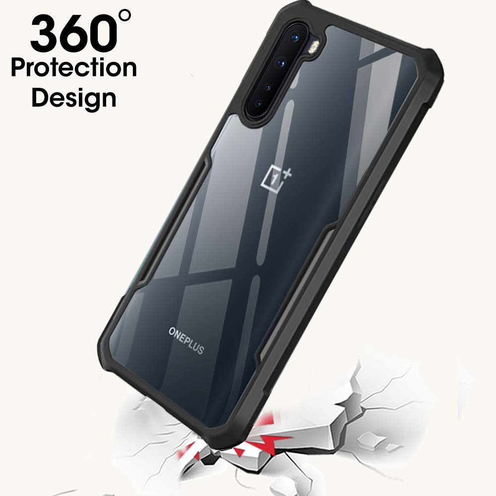 OnePlus Nord Transparent Eagle Camera Protection Back Case