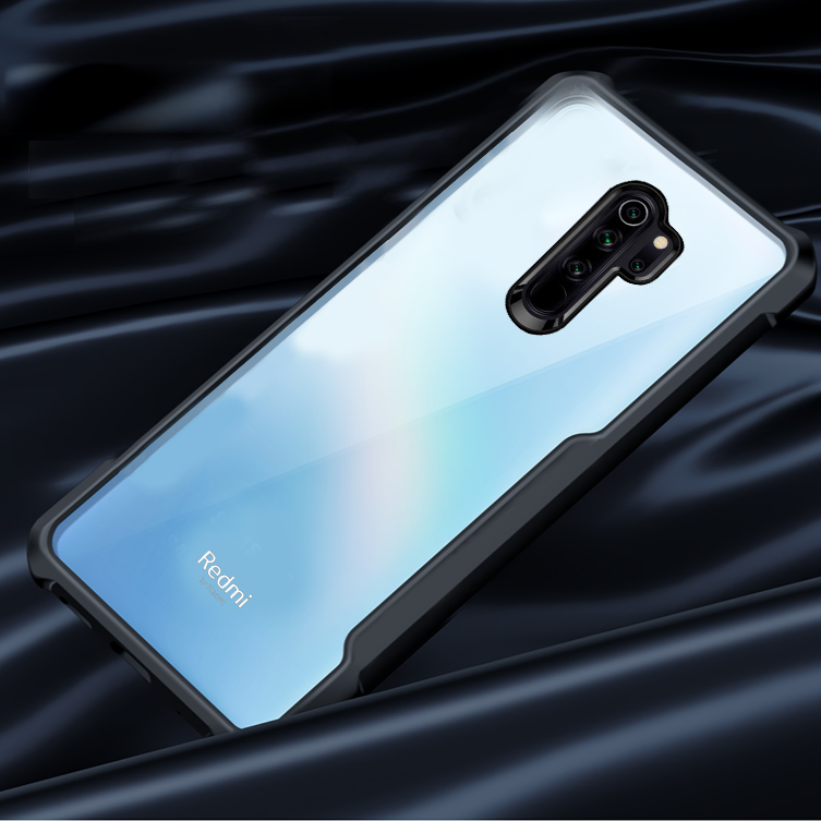 Redmi Note 8 Pro Bumper Eagle Transparent Ultra Camera Protection Case