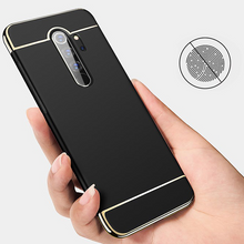 Load image into Gallery viewer, Redmi Note 8 Pro Electroplating 3 in 1 Hard Back Case- Black
