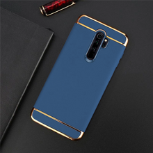 Load image into Gallery viewer, Redmi Note 8 Pro Electroplating 3 in 1 Hard Back Case- Blue
