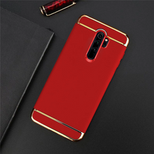 Load image into Gallery viewer, Redmi Note 8 Pro Electroplating 3 in 1 Hard Back Case- Red
