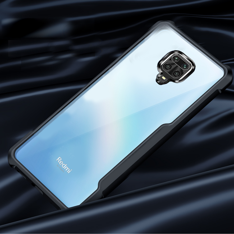 Redmi Note 9 Pro Transparent Ultra Camera Protection Clear Case