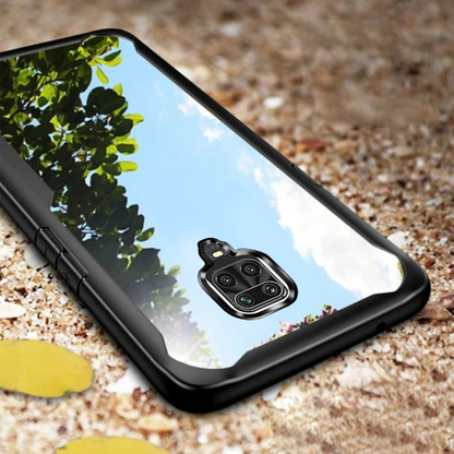 Redmi Note 9 Pro Transparent Ultra Camera Protection Clear Case