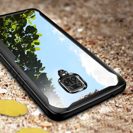 Redmi Note 9 Pro Transparent Ultra Camera Protection Clear Case