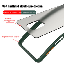 Load image into Gallery viewer, Redmi Note 9 Pro Semi-Transparent Bumper Frosted Hard Case - Dark Mint
