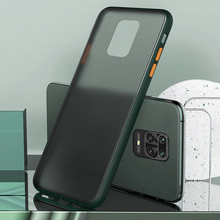 Load image into Gallery viewer, Redmi Note 9 Pro Semi-Transparent Bumper Frosted Hard Case - Dark Mint
