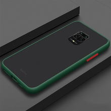 Load image into Gallery viewer, Redmi Note 9 Pro Semi-Transparent Bumper Frosted Hard Case - Dark Mint
