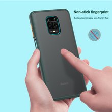 Load image into Gallery viewer, Redmi Note 9 Pro Semi-Transparent Bumper Frosted Hard Case - Dark Mint
