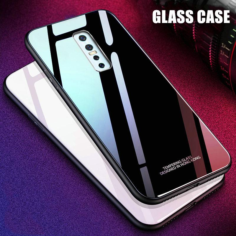 Vivo V17 Pro Glass Hard Ultra High Protection Case - Black
