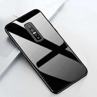 Vivo V17 Pro Glass Hard Ultra High Protection Case - Black