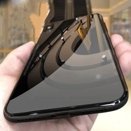 Vivo V17 Pro Glass Hard Ultra High Protection Case - Black