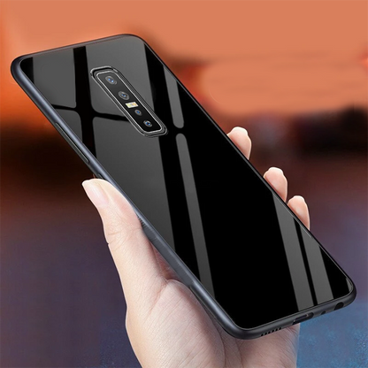 Vivo V17 Pro Glass Hard Ultra High Protection Case - Black