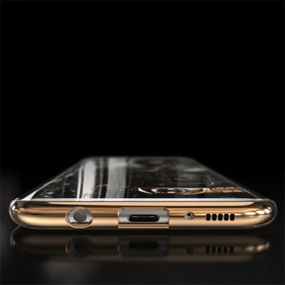 Vivo V17 Pro Electroplating 3 in 1 Hard Back Case- Black