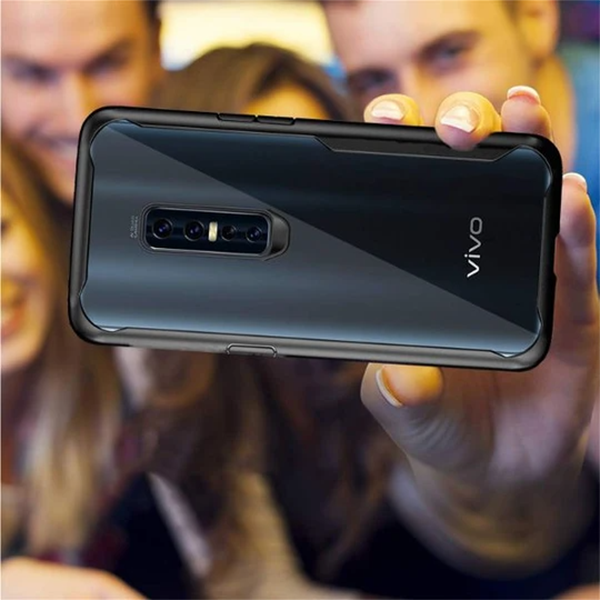 Vivo V17 Pro Bumper Eagle Transparent Ultra Camera Protection Case