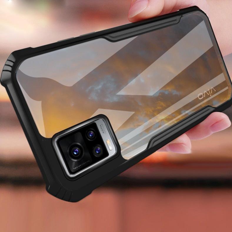 Vivo V20 Ultra Transparent Eagle Ultra Camera Protection Clear Case
