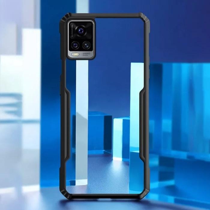Vivo V20 Ultra Transparent Eagle Ultra Camera Protection Clear Case